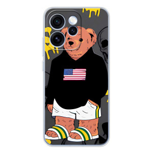 Чохли Мішка Тедді для ОРО Reno 15 Про – Teddy USA