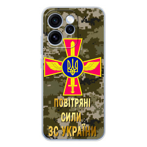 Чехлы на военную тематику для OPPO Reno 15 Pro – ВС ЗСУ