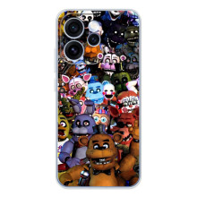 Чехлы Пять ночей с Фредди для ОППО Рено 15 Про (Персонажи Фредди)