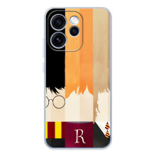 Чехлы с Гарри Поттером для OPPO Reno 15 Pro (AlphaPrint) (обложка Гарри Поттера)