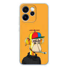 Чехлы с Обезьянами NFT для OPPO Reno 15 Pro (AlphaPrint) (Скучающая Обезьяна NFT)