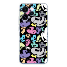Чехлы с принтом Микки Маус на OPPO Reno 15 Pro (Цветной Микки Маус)