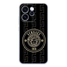 Чехлы VERSACE для OPPO Рено 15 Про (PREMIUMPrint) (Лого Версаче)