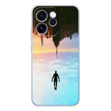 Чехол с человеком пауком для OPPO Reno 15 Pro - (AlphaPrint) – Паук человек