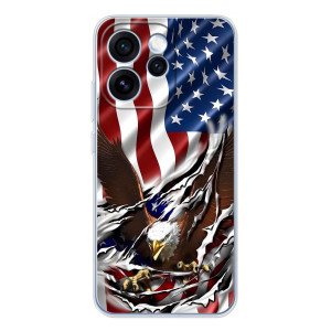 Чехол Флаг USA для OPPO Reno 15 Pro – Флаг USA