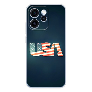 Чехол Флаг USA для OPPO Reno 15 Pro – USA
