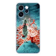 Чехол ГРИНЧ для ОППО Рено 15 Про (Новогодний Гринч)