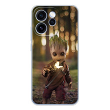 Чехол МАРВЕЛ для OPPO Рено 15 Про (AlphaPrint) (I am Groot)