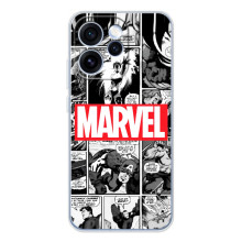 Силиконовый Чехол для OPPO Reno 15 Pro (Комикс Марвел)