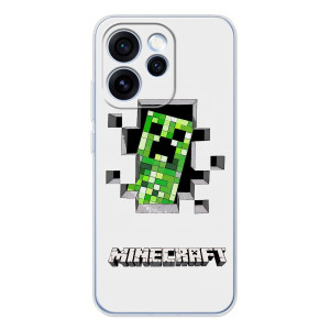 Чехол Майнкрафт на OPPO Reno 15 Pro (AlphaPrint) Minecraft