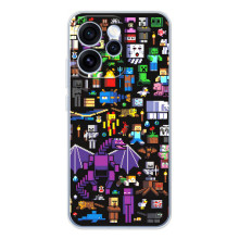 Чехол майнкрафт для OPPO Reno 15 Pro