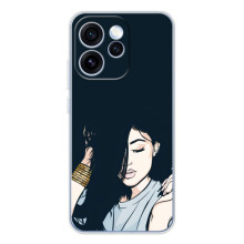 Чохол з друком для OPPO Reno 15 Pro - (Мода) (AlphaPrint) (Гарна дівчина)