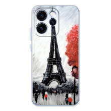 Чехол Эйфелева Башня для OPPO Reno 15 Pro - (AlphaPrint) (Башня в Париже)