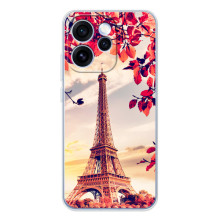 Чехол Эйфелева Башня для OPPO Reno 15 Pro - (AlphaPrint) (Эйфелева Башня)