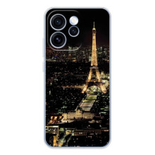 Чехол Эйфелева Башня для OPPO Reno 15 Pro - (AlphaPrint) (Ночной Париж)