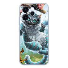 Бампер с изображением Котиков для ОППО Рено 15 Про (Чеширский  КОТИК)