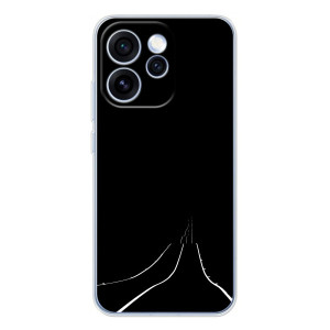 Чохол з картинками на чорному фоні для OPPO Reno 15 Pro – Дорога