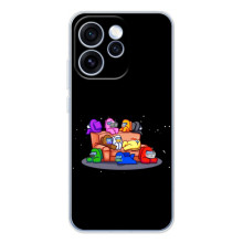 Чехол Амонг Ас для OPPO Reno 15 Pro (AlphaPrint) (Амонг-ас)