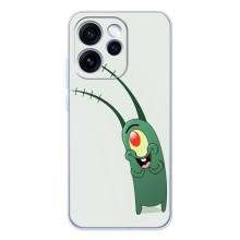 Чехол с картинкой "Одноглазый Планктон" на OPPO Reno 15 Pro (Милый Планктон)