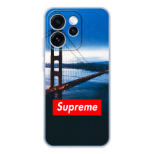 Чехол для OPPO Reno 15 Pro с картинкой Supreme (AlphaPrint) (Стиль Supreme)