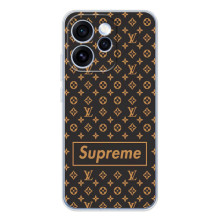 Чехол для OPPO Reno 15 Pro с картинкой Supreme (AlphaPrint) (Supreme LV)