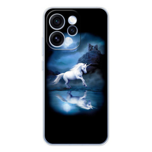 Чехол для OPPO Рено 15 Про - (Единорожки - Новинки) (AlphaPrint)
