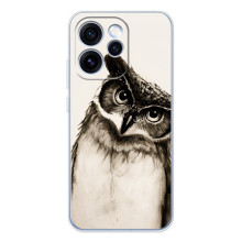 Чехол с птицами на OPPO Reno 15 Pro (VPrint) (Сова)