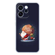 Чехол Санта Клаус для OPPO Reno 15 Pro (Подарки от Санты)