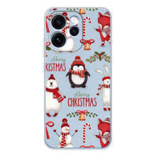 Чехол Санта Клаус для OPPO Reno 15 Pro (Рождественский)