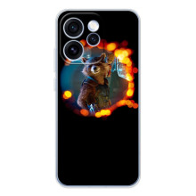 Чехол Супергерои Марвел на ОППО Рено 15 Про (Енот Ракета)