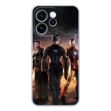Чехол Супергерои Марвел на ОППО Рено 15 Про (Мстители)