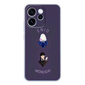 Чохли Венсдей на OPPO Reno 15 Pro Уенсдей (AlphaPrint)