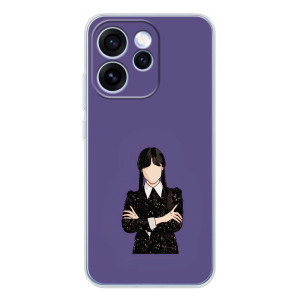 Чохли Венсдей на OPPO Reno 15 Pro Уенсдей (AlphaPrint)