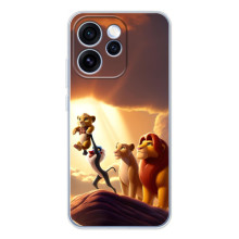 Чехол Король лев на OPPO Рено 15 Про (Рождение Симбы)