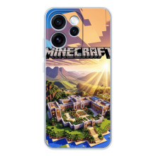 Чохол з картинками Майнкрафт для ОРО Reno 15 Про – Minecraft