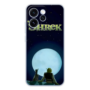 Печатный чехол с принтом Шрек для OPPO Reno 15 Pro – Shrek