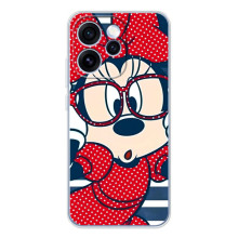 Эксклюзивный чехол для OPPO Reno 15 Pro (AlphaPrint - Мультяшные) (Маус в очках)