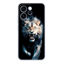 Чехол с картинкой «Хищники» для OPPO Reno 15 Pro (Лев)