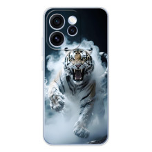 Чехол с картинкой «Хищники» для OPPO Reno 15 Pro (Тигр)