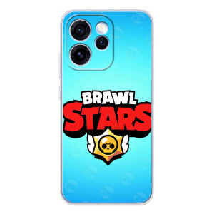 Силиконовый Чехол на OPPO Reno 15 Pro с картинкой Brawl Stars (Бравл Старс)