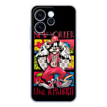 Популярные Чехлы с картинками для OPPO Рено 15 Про (Мультяшный Волк)