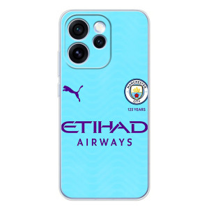 Силиконовые Чехлы принт Футбол на OPPO Reno 15 Pro – Man City