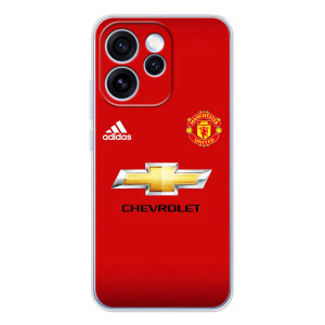 Силиконовые Чехлы принт Футбол на OPPO Reno 15 Pro – Man United