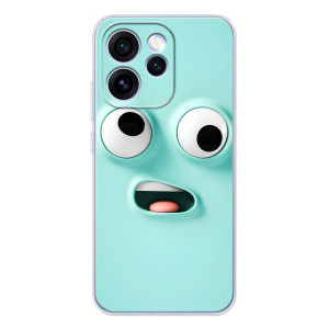 Силиконовые Чехлы (смешные стикеры) для OPPO Reno 15 Pro – мордочка