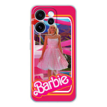 Силиконовый Чехол Барби Фильм на OPPO Reno 15 Pro (Барби Марго)