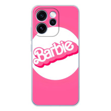 Силиконовый Чехол Барби Фильм на OPPO Reno 15 Pro (Лого Барби)