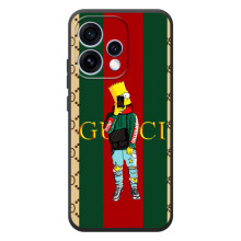 Брендновые Чехлы для OPPO Reno 15 - (PREMIUMPrint) (Барт ГУЧЧИ)