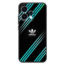 Чехлы Адидас для OPPO Reno 15 (AlphaPrint) – Адидас с полосами