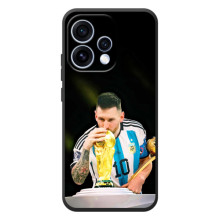 Чехлы для OPPO Reno 15 (Leo чемпион) (AlphaPrint) (Кубок Месси)