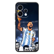 Чехлы для OPPO Reno 15 (Leo чемпион) (AlphaPrint) (Месси с кубком)